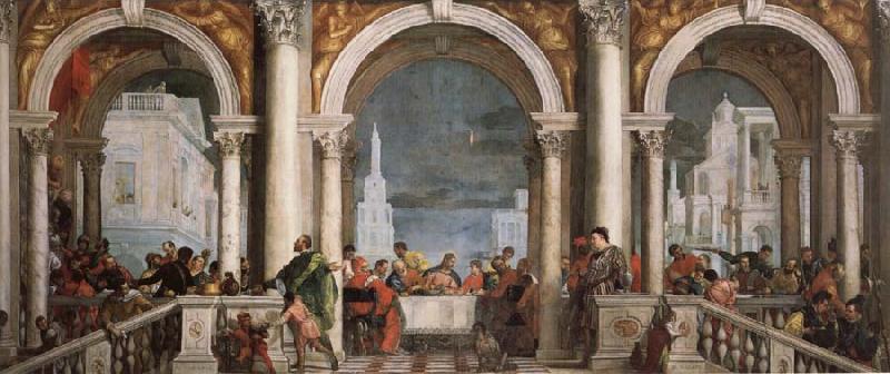 Paolo Veronese Feast in the House of Levi Norge oil painting art